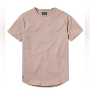 Men’s Cuts Curve Hem Shirt